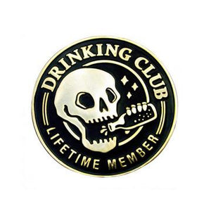 Drinking Club Lapel Pin