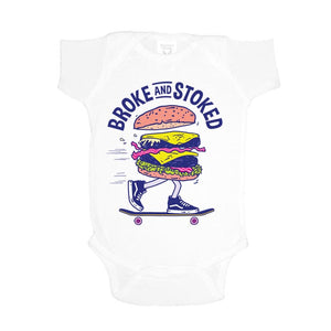 Burger Baby Suit - White