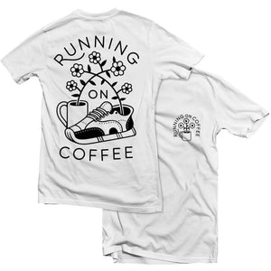 Running On Coffee Flower - White