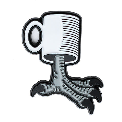 The Coffee Claw Lapel Pin